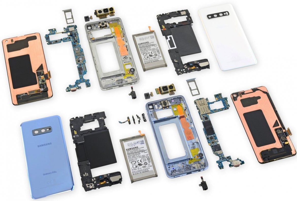 Samsung S10 reparatie onderdelen