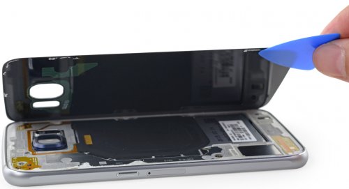 Samsung galaxy S6 backcover vervangen