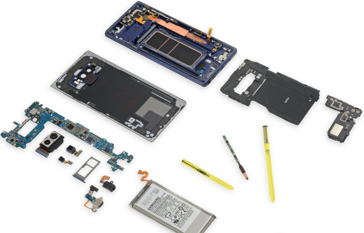 Samsung galaxy note 9 reparatie onderdelen